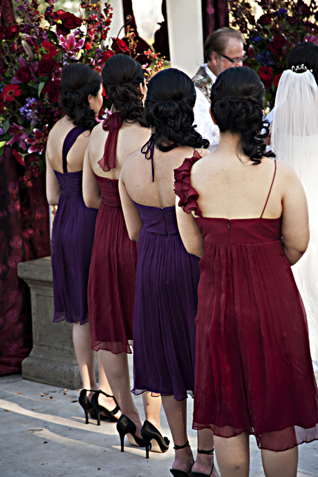 Bride's Maids at Summit House Wedding 2011