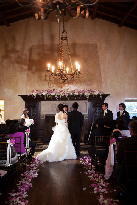Indoor Wedding Reception at La Venta Inn