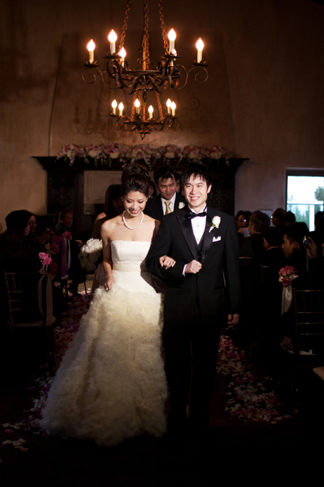 Indoor Wedding Ceremony at La Venta Inn