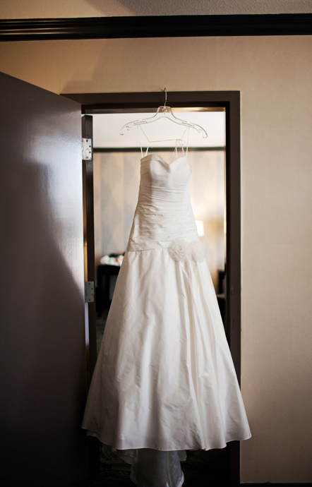 Wedding Dress at Hanford Hotel Newport Beach
