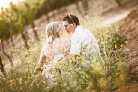 Vineyard Engagement Pictures in Temecula